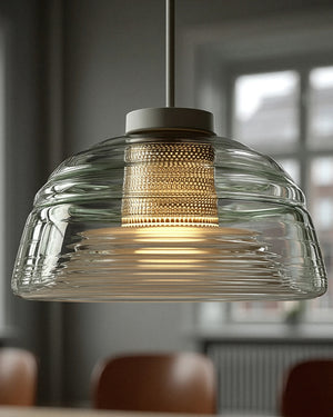 Glass Ripple Pendant
